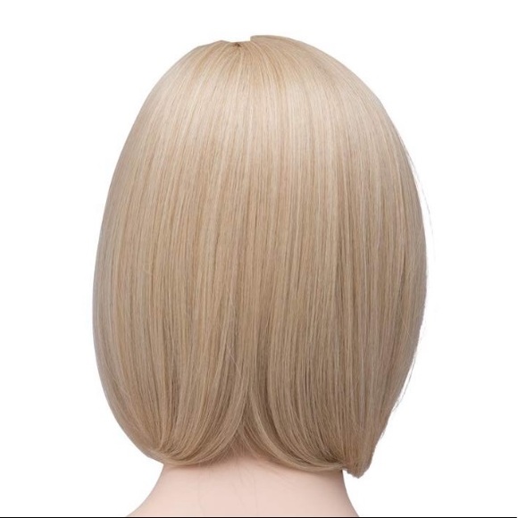 ?JEN C. BLONDE STRAIGHT BOB LACE FRONT WIG…NEW main image 9